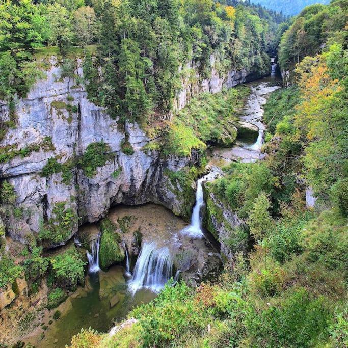 Maison Renovee Au Coeur Du Haut-Jura Entre-Deux-Monts 외부 사진
